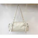 WHITE | ロングハンドルボストンバッグ ボスサイズポケット | LETee