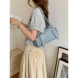ロングハンドルボストンバッグ ボスサイズポケット | LETee | 詳細画像4 