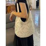 ニットトートバッグ かぎ針モチーフ | LETee | 詳細画像2
