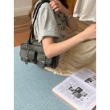 BLACK | ダブルポケットボストンバッグ ロングハンドル | LETee