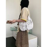WHITE | ダブルアウトポケットショルダーバッグ | LETee