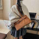 CAMEL | ベルテッドスウェードショルダーバッグ | LETee