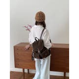 スウェットリュックサック レディース 大容量 | LETee | 詳細画像2