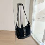 BLACK | 合皮×スウェードハンドバッグ | LETee