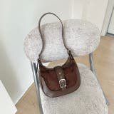 BROWN | 合皮×スウェードハンドバッグ | LETee
