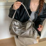 SILVER | 合皮ハンドバッグ | LETee