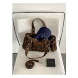 キャンバス地ヒョウ柄ハンドバック | LETee | 詳細画像10