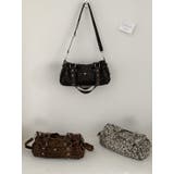 キャンバス地ヒョウ柄ハンドバック | LETee | 詳細画像2