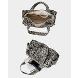 キャンバス地ヒョウ柄ハンドバック | LETee | 詳細画像17