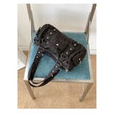 キャンバス地ヒョウ柄ハンドバック | LETee | 詳細画像5