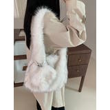 WHITE | エコファーハンドバック | LETee