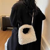 BEIGE | プードルファーハンドバック | LETee