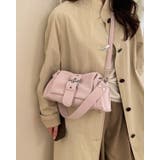 PINK | 合皮ショルダーバッグ | LETee