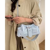 BLUE | 合皮ショルダーバッグ | LETee