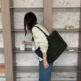 GREEN | レオパード柄トートバッグ | LETee