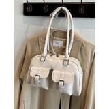 WHITE | 合皮ショルダーバッグ | LETee