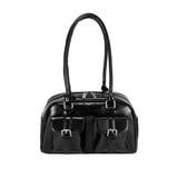 BLACK | 合皮ショルダーバッグ | LETee