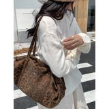 BROWN | レオパード柄ショルダーバッグ | LETee