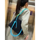 BLACK | カラフルなロープ カジュアルショルダーバッグ | LETee