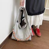 カラフルなロープ カジュアルショルダーバッグ/トートバッグ★ミニポーチつき★ | LETee | 詳細画像5