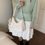 WHITE | 合皮ショルダーバッグ/リュック★チャームは付きません★ | LETee