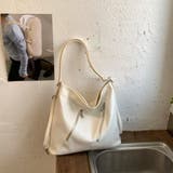 WHITE | 合皮ショルダーバッグ/リュック★チャームは付きません★ | LETee