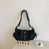 BLACK | 合皮ショルダーバッグ | LETee