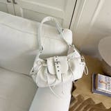 WHITE | 合皮ショルダーバッグ | LETee