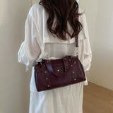 W.RED | ボストンバッグ スタッズベルテッド | LETee