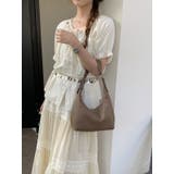 BEIGE | 合皮ハンドバッグ | LETee