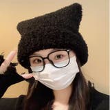 ニットキャップ/猫耳風 | LETee | 詳細画像1 