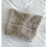 BEIGE | ニットキャップ/猫耳風 | LETee