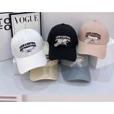 刺繍&レースリボン付CAP | LETee | 詳細画像1