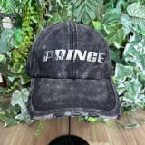 BLACK | メタルロゴ＆ダメージCAP | LETee