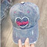 ハートビートカラーデニムCAP | LETee | 詳細画像2