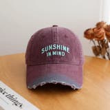 SUNSHINEシシュウCAP/ダメージブリム | LETee | 詳細画像10