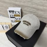 BEIGE | SUNSHINEシシュウCAP/ダメージブリム | LETee