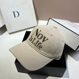 BEIGE | Nov is LifeシシュウCAP | LETee
