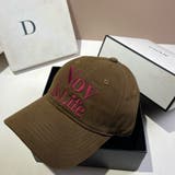 BROWN | Nov is LifeシシュウCAP | LETee