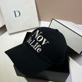 BLACK | Nov is LifeシシュウCAP | LETee