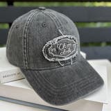 ウォッシュデニムCAP/同素材シシュウワッペン付 | LETee | 詳細画像14