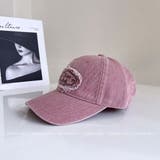 ウォッシュデニムCAP/同素材シシュウワッペン付 | LETee | 詳細画像2