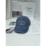 ウォッシュデニムCAP/同素材シシュウワッペン付 | LETee | 詳細画像17