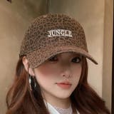 JUNGLE刺繍ロゴレオパードCAP | LETee | 詳細画像4