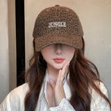 JUNGLE刺繍ロゴレオパードCAP | LETee | 詳細画像5