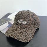 JUNGLE刺繍ロゴレオパードCAP | LETee | 詳細画像8
