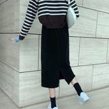 カットソーロングスカート/ウエストゴム仕様 | LETee | 詳細画像3 