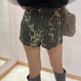 ヒョウ柄ミニスカパン/ミリタリー系 | LETee | 詳細画像3