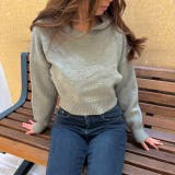 GREEN | ニットプルパーカー | LETee