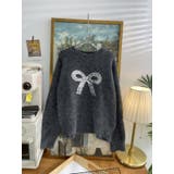 スパンコールリボンニットプルオーバー | LETee | 詳細画像10 